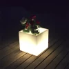 30 cm Led Işıklı Küp Saksı
